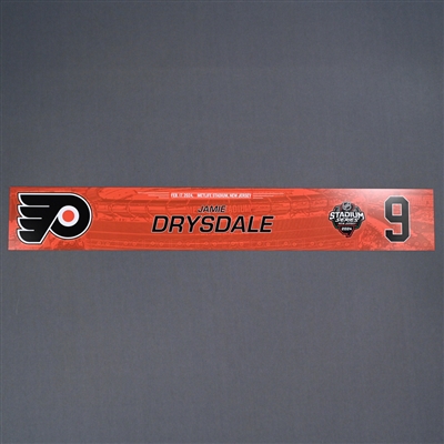 Jamie Drysdale - 2024 Stadium Series Locker Room Nameplate
