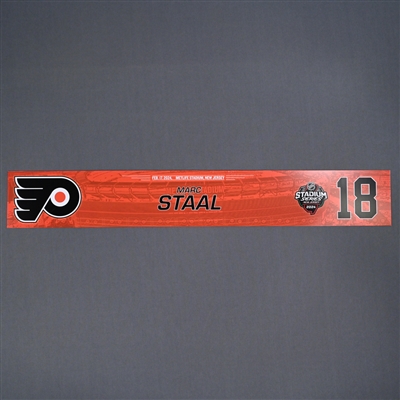 Marc Staal - 2024 Stadium Series Locker Room Nameplate