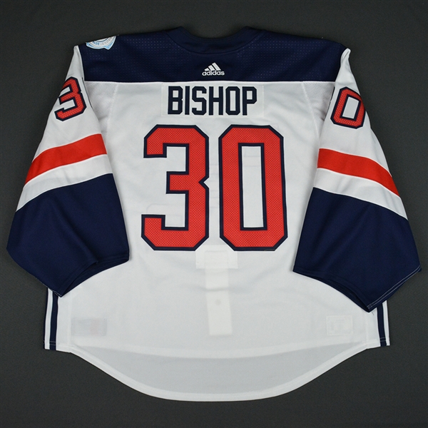 Ben Bishop - World Cup of Hockey - Team USA - Pre-Tournament Game-Worn Jersey
