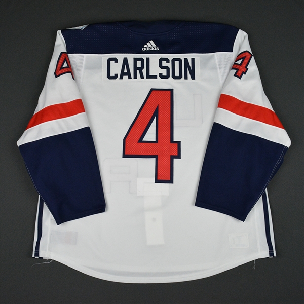 John Carlson - World Cup of Hockey - Team USA - Pre-Tournament Game-Worn Jersey