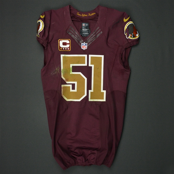 redskins 2016 jersey