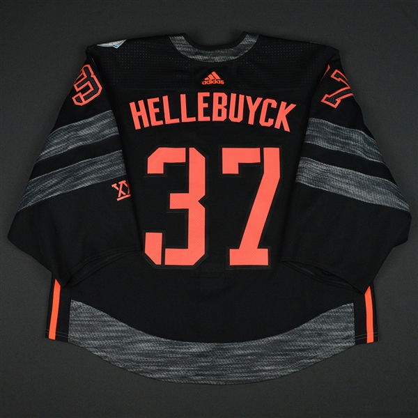 Connor Hellebuyck - World Cup of Hockey - Team North America - Pre-Tournament Game-Worn Jersey