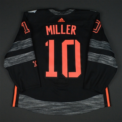J.T. Miller - World Cup of Hockey - Team North America - Pre-Tournament Game-Worn Jersey