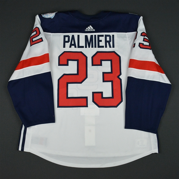 Kyle Palmieri - World Cup of Hockey - Team USA - Pre-Tournament Game-Worn Jersey