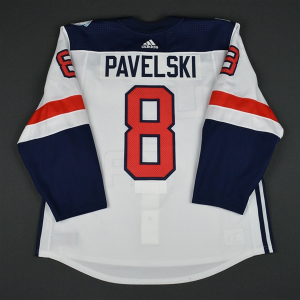 Joe Pavelski - World Cup of Hockey - Team USA - Pre-Tournament Game-Worn Jersey w/C