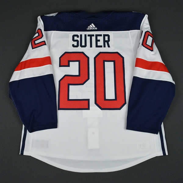 Ryan Suter - World Cup of Hockey - Team USA - Pre-Tournament Game-Worn Jersey w/A