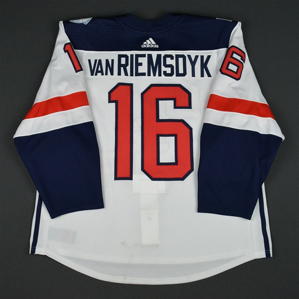 James van Riemsdyk - World Cup of Hockey - Team USA - Pre-Tournament Game-Worn Jersey