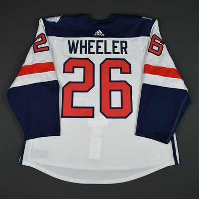 Blake Wheeler - World Cup of Hockey - Team USA - Pre-Tournament Game-Worn Jersey