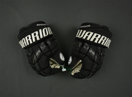 Wayne Simmonds - Philadelphia Flyers - Game-Used Gloves - 2015-16 Season