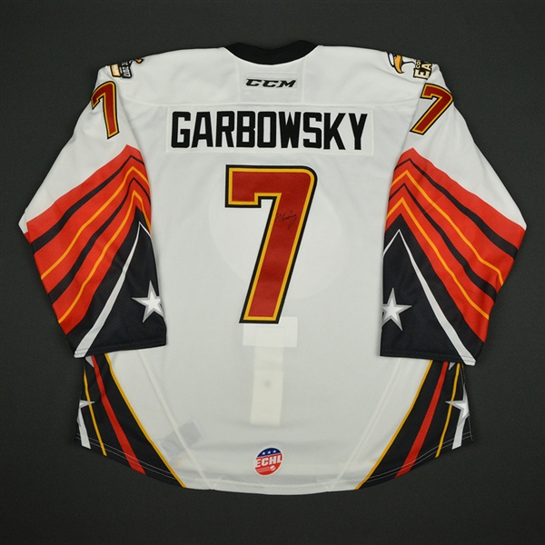 Matt Garbowsky - 2017 CCM/ECHL All-Star Classic - ECHL All-Stars - Game-Worn Autographed Jersey - 2nd Half Only