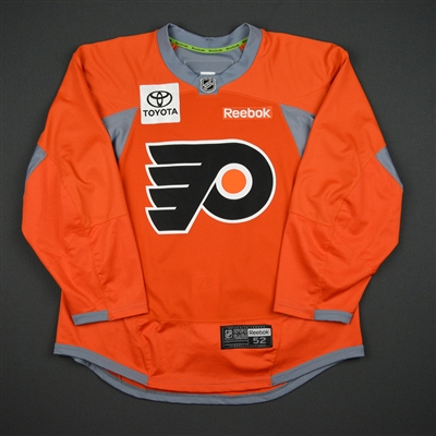 Claude Giroux - Philadelphia Flyers - 2012-13 Practice-Worn Jersey  