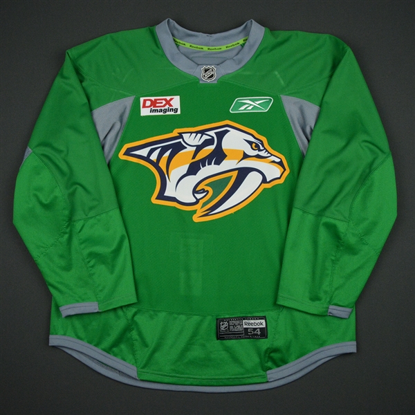 nashville predators green jersey