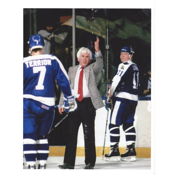 Toronto Maple Leafs Coach Photos - Set of 3 Photos