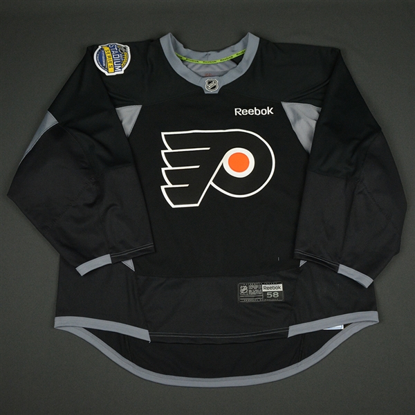 flyers grey practice jersey