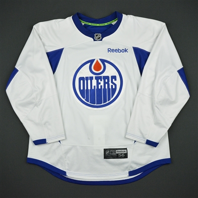 Ryan Nugent-Hopkins - Edmonton Oilers - 2012-13 Practice-Worn Jersey  