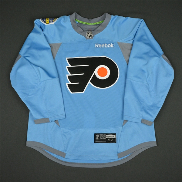 Matt Read - Philadelphia Flyers - 2017 NHL Stadium Series Practice-Worn Jersey  