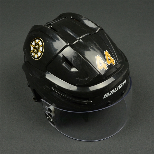 Dennis Seidenberg - Boston Bruins - 2015-16 Season-Long Game-Worn Helmet, Worn in 2016 NHL Winter Classic