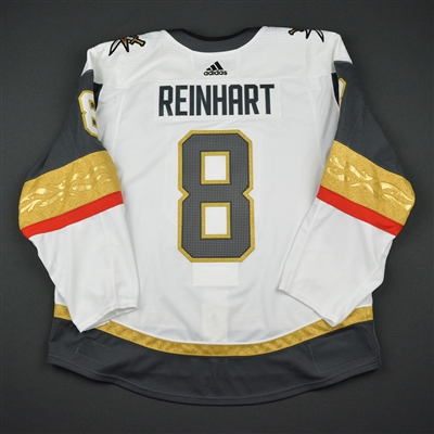 Griffin Reinhart - Vegas Golden Knights - 2017-18 First Game in Golden Knights History - Game-Issued Jersey - 1st & 2nd Period only