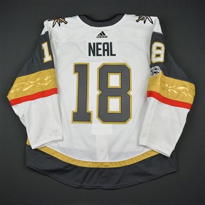 James Neal - Vegas Golden Knights - 2017-18 First Game in Golden Knights History - Game-Worn Jersey - 1st & 2nd Period only