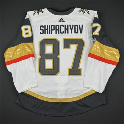 Vadim Shipachyov - Vegas Golden Knights - 2017-18 First Game in Golden Knights History - Game-Issued Jersey - 1st & 2nd Period Only