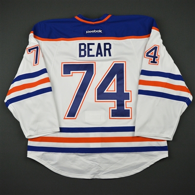 Ethan Bear - Edmonton Oilers - 2017 Young Stars Classic - Game-Worn Jersey w/A