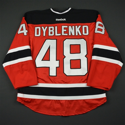 Yaroslav Dyblenko - New Jersey Devils - 2017-18 Development Camp - Game-Worn Jersey 