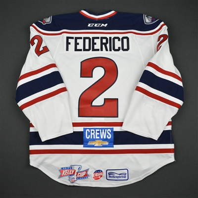 Danny Federico - South Carolina Stingrays - 2017 Kelly Cup Finals - Game-Issued Jersey - Games 1 & 2