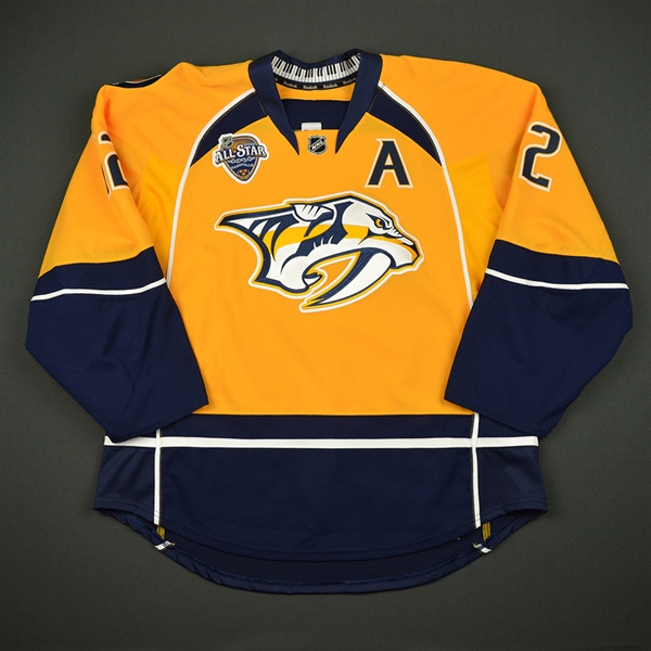 nashville predators fisher jersey