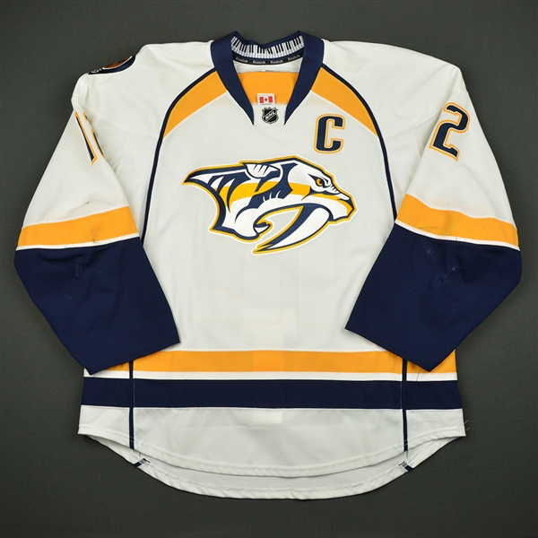 2002-03 Clarke Wilm Nashville Predators Game Worn Jersey – “5-year