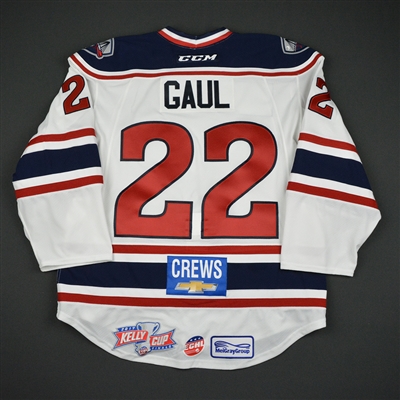 Patrick Gaul - South Carolina Stingrays - 2017 Kelly Cup Finals - Game-Issued Jersey w/A - Games 1 & 2