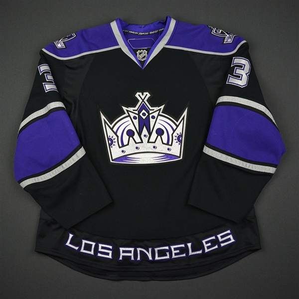 Jack Johnson - Los Angeles Kings - 2010-11 Training Camp Set/Game-Worn Jersey