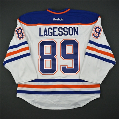William Lagesson - Edmonton Oilers - 2017 Young Stars Classic - Game-Worn Jersey