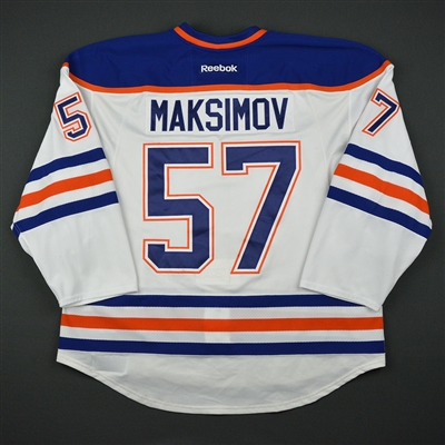 Kirill Maksimov - Edmonton Oilers - 2017 Young Stars Classic - Game-Worn Jersey
