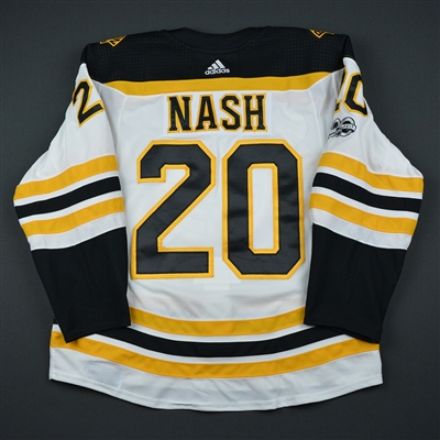 Riley Nash - Boston Bruins - 2017 Hockey Hall of Fame Game - Game-Worn Jersey - November 10