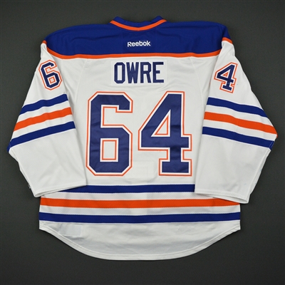 Steven Owre - Edmonton Oilers - 2017 Young Stars Classic - Game-Worn Jersey