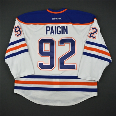 Ziyat Paigin - Edmonton Oilers - 2017 Young Stars Classic - Game-Worn Jersey