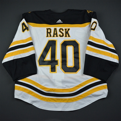 Tuukka Rask - Boston Bruins - 2017 Hockey Hall of Fame Game - Game-Worn Backup-Only Jersey - November 10