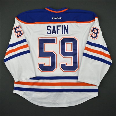 Ostap Safin - Edmonton Oilers - 2017 Young Stars Classic - Game-Worn Jersey
