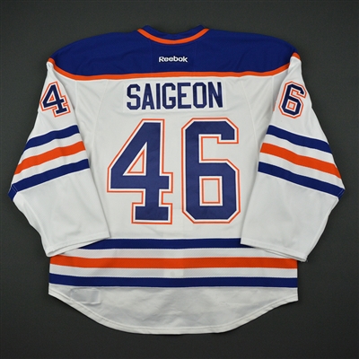 Brandon Saigeon - Edmonton Oilers - 2017 Young Stars Classic - Game-Worn Jersey
