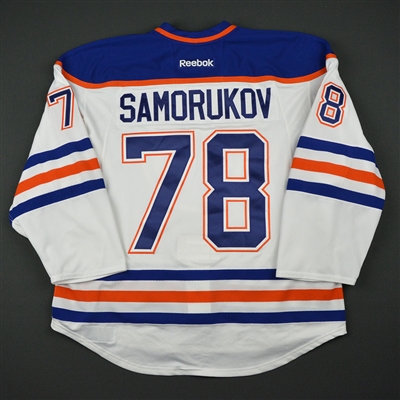 Dmitri Samorukov - Edmonton Oilers - 2017 Young Stars Classic - Game-Worn Jersey