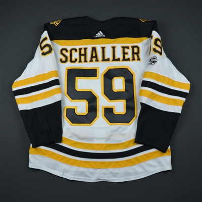 Tim Schaller - Boston Bruins - 2017 Hockey Hall of Fame Game - Game-Worn Jersey - November 10
