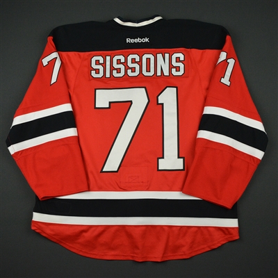 Colby Sissons - New Jersey Devils - 2017-18 Development Camp - Game-Worn Jersey 