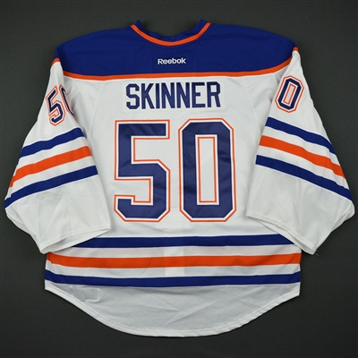 Stuart Skinner - Edmonton Oilers - 2017 Young Stars Classic - Game-Worn Jersey