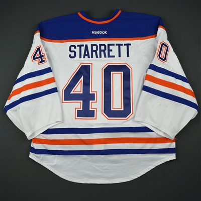 Shane Starrett - Edmonton Oilers - 2017 Young Stars Classic - Game-Worn Jersey