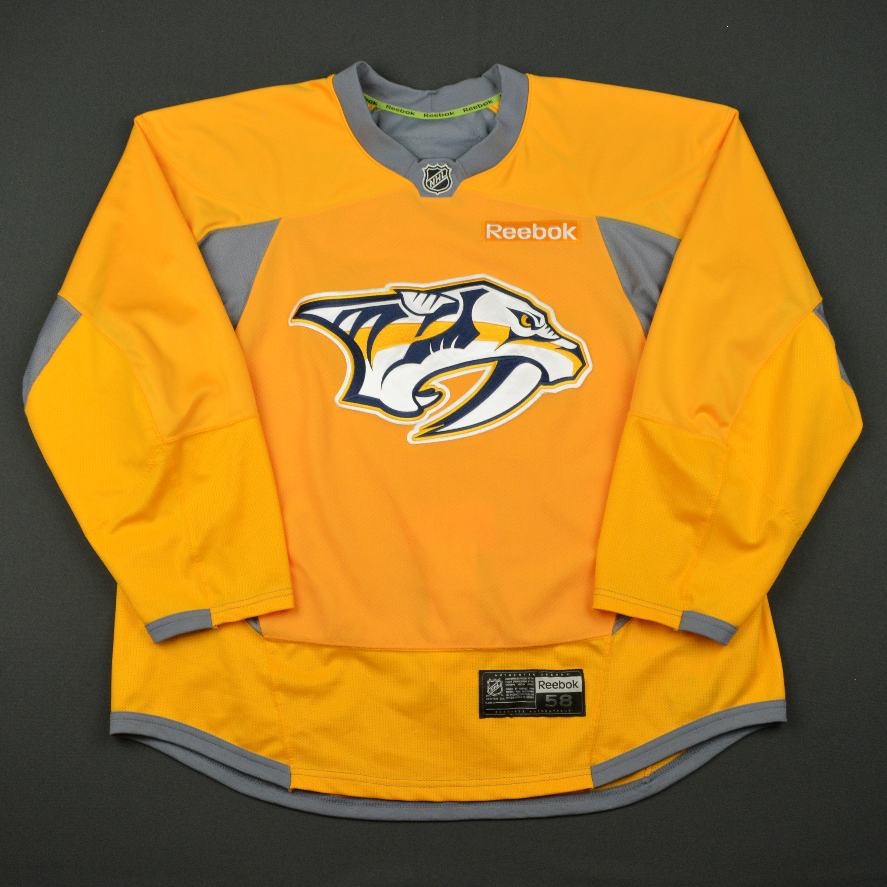 predators practice jersey