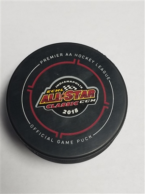 Jesse Mychan - 2018 CCM/ECHL All-Star Classic - Mountain Division - Goal Puck - Central vs. Mountain Semi-Final Game - Goal #3
