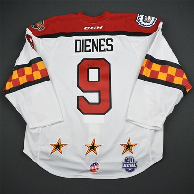 Christopher Dienes - 2018 CCM/ECHL All-Star Classic - South Division - Game-Worn Autographed Semi-Final Jersey - 2nd Half Only