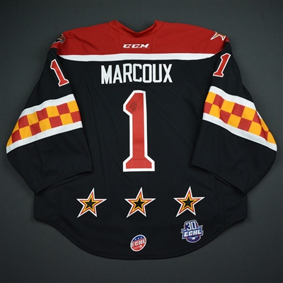 Etienne Marcoux - 2018 CCM/ECHL All-Star Classic - North Division - Game-Worn Autographed Semi-Final Jersey - 2nd Half Only