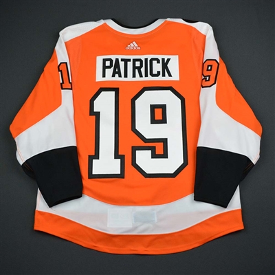 Nolan Patrick - Philadelphia Flyers - Eric Lindros Jersey Retirement Night Game-Worn Jersey