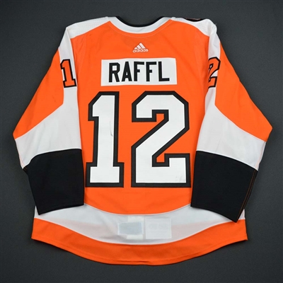 Michael Raffl - Philadelphia Flyers - Eric Lindros Jersey Retirement Night Game-Worn Jersey